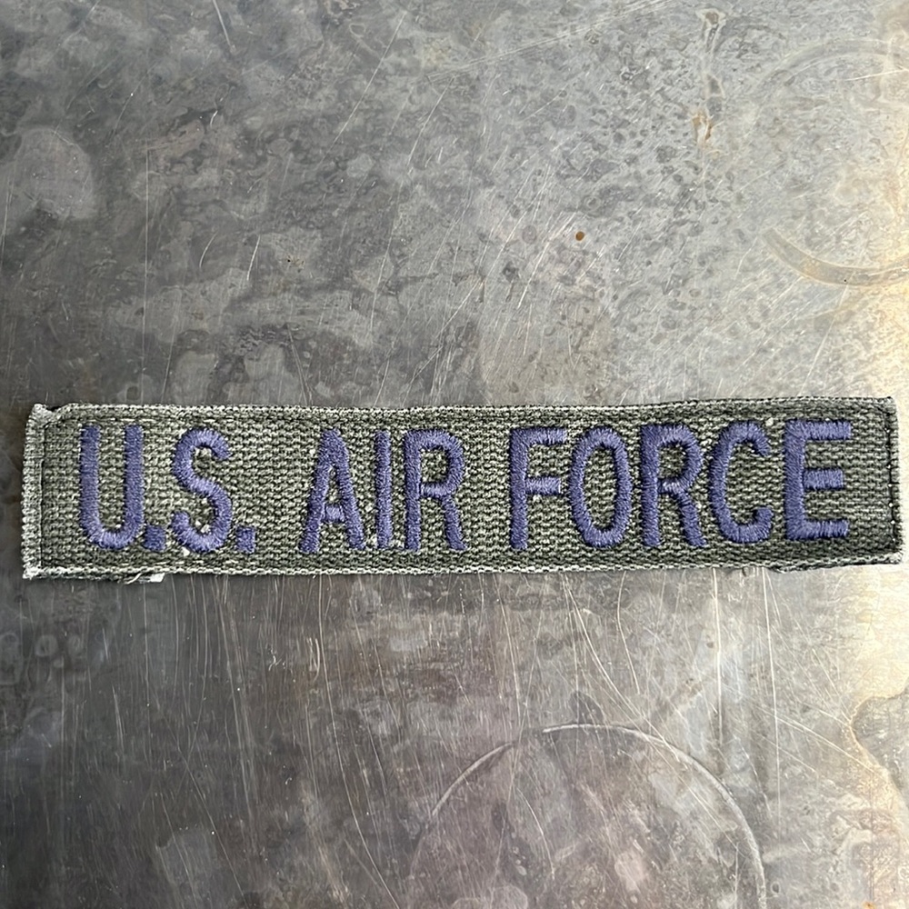 U.S. AIR FORCE embroidered tape patch - Vintage